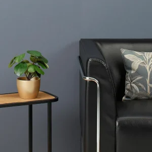 Zimmerpflanzen^DecoWoerner Künstliche Deko Pilea Im Topf Pfannkuchenpflanze 25 Cm grün
