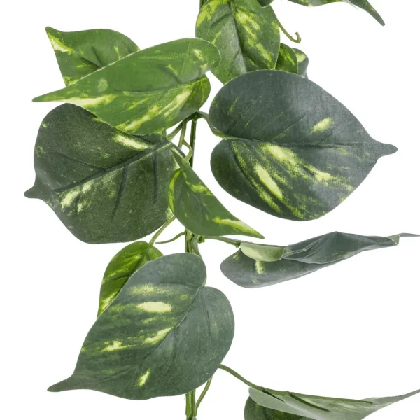 Girlanden & Ranken^DecoWoerner Künstliche Deko Pothos Girlande 220 Cm grün