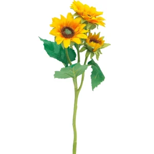Herbstdeko | Kunstblumen^DecoWoerner Künstliche Deko Sonnenblume 37 Cm gelb