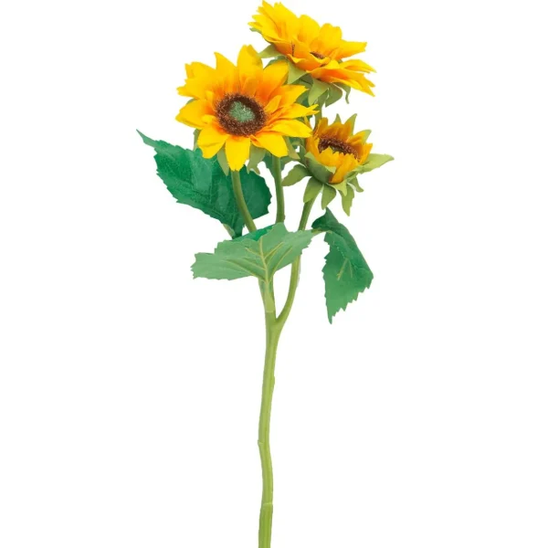 Herbstdeko | Kunstblumen^DecoWoerner Künstliche Deko Sonnenblume 37 Cm gelb