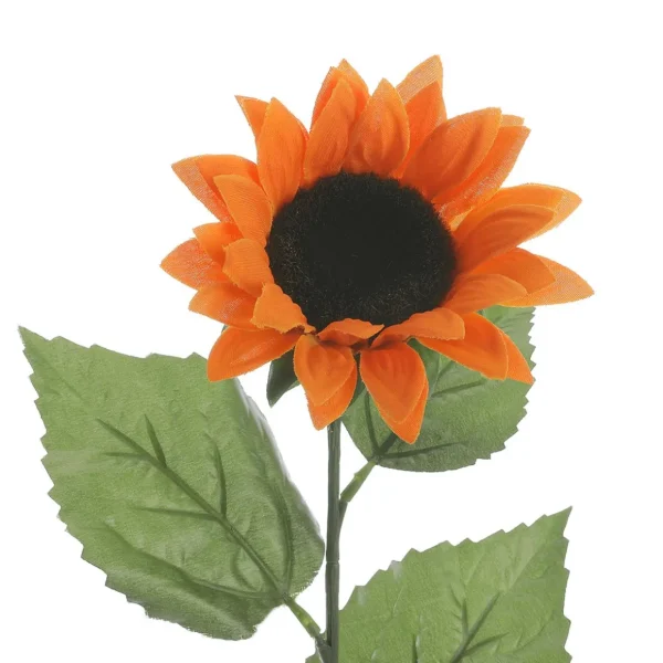 Herbstdeko | Sommerdeko^DecoWoerner Künstliche Deko-Sonnenblume 68 Cm orange