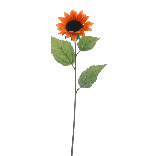 Herbstdeko | Sommerdeko^DecoWoerner Künstliche Deko-Sonnenblume 68 Cm orange