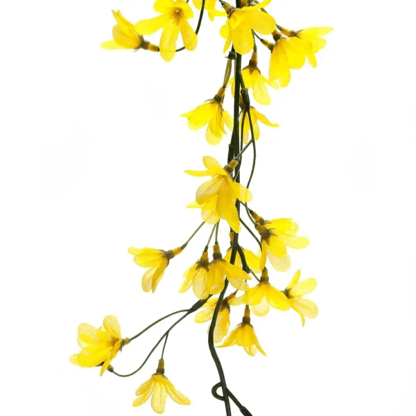 Girlanden & Ranken^DecoWoerner Künstliche Forsythien Girlande 180 Cm gelb