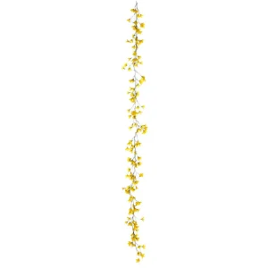 Girlanden & Ranken^DecoWoerner Künstliche Forsythien Girlande 180 Cm gelb