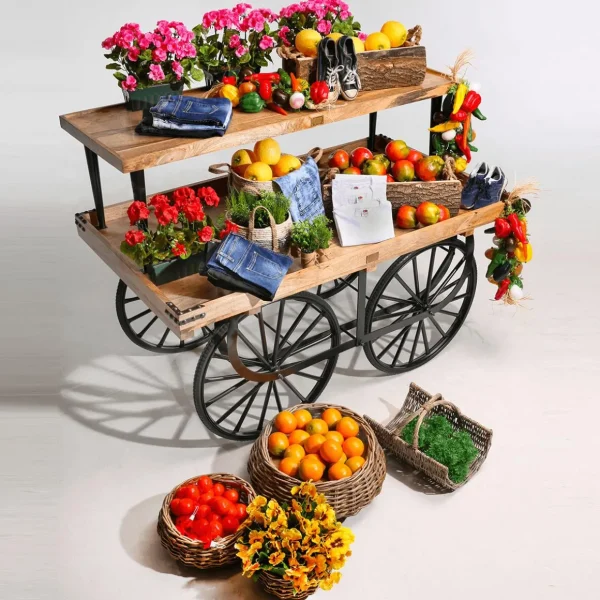 Gemüse & Kräuter^DecoWoerner Künstliche Gemüse-Ranke 50 Cm mehrfarbig