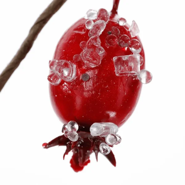 Winterdeko | Girlanden & Ranken^DecoWoerner Künstliche Hagebutte-Ranke 150x15 Cm rot