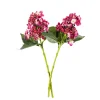 Kunstblumen^DecoWoerner Künstliche Hortensien Blumen , 39 Cm, 2 Stück rot