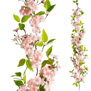 Frühlingsdeko | Girlanden & Ranken^DecoWoerner Künstliche Kirschblüten-Girlande , 110 Cm rosa