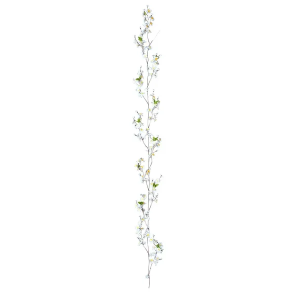 Frühlingsdeko | Girlanden & Ranken^DecoWoerner Künstliche Kirschblüten-Ranke, 180 Cm weiß