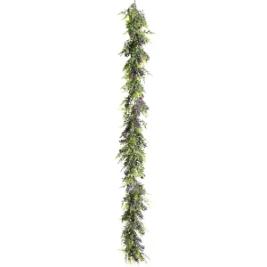 Girlanden & Ranken^DecoWoerner Künstliche Lavendel-Ranke, 135 Cm Lang violett