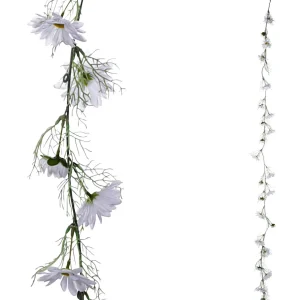 Frühlingsdeko | Girlanden & Ranken^DecoWoerner Künstliche Margeriten-Girlande Kunstranke 14 X 180 X 8 Cm (B X L X H) weiß