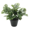 Sommerdeko | Zimmerpflanzen^DecoWoerner Künstliche Monstera Pflanze Im Topf 30 Cm grün