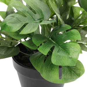 Sommerdeko | Zimmerpflanzen^DecoWoerner Künstliche Monstera Pflanze Im Topf 30 Cm grün