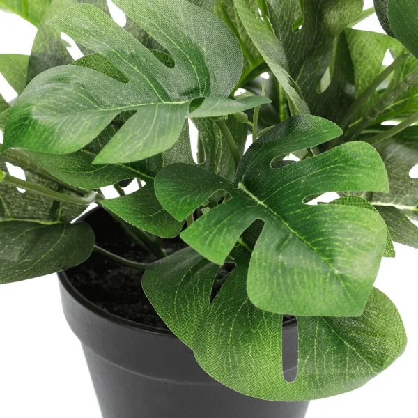Sommerdeko | Zimmerpflanzen^DecoWoerner Künstliche Monstera Pflanze Im Topf 30 Cm grün