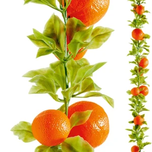 Girlanden & Ranken | Obst & Früchte^DecoWoerner Künstliche n-Ranke 200 Cm orange