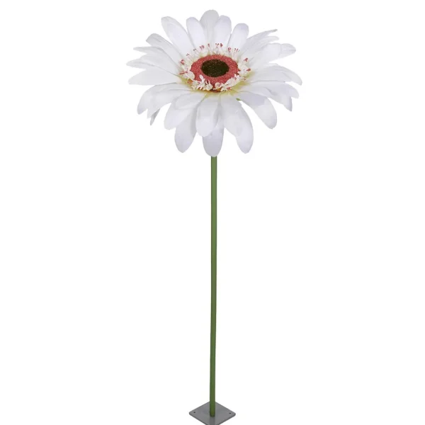 Frühlingsdeko | Kunstblumen^DecoWoerner Künstliche Riesen-Gerbera 120 Cm weiß