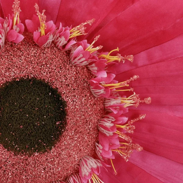Frühlingsdeko | Kunstblüten^DecoWoerner Künstliche Riesen-Gerbera-Blüte Pink, 45 Cm Ø rosa