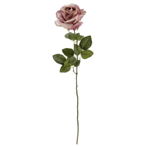 Themen-Deko | Kunstblumen^DecoWoerner Künstliche Rose, 68 Cm rosa