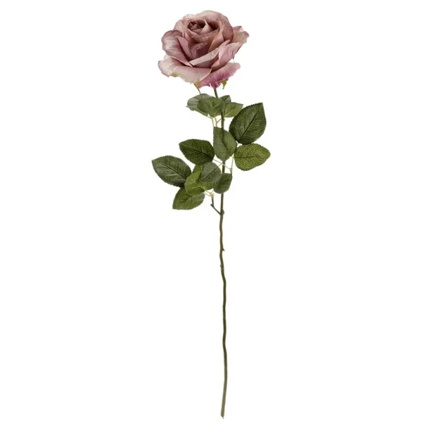 Themen-Deko | Kunstblumen^DecoWoerner Künstliche Rose, 68 Cm rosa