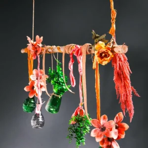 Themen-Deko | Kunstblumen^DecoWoerner Künstliche Rose , 60 Cm gelb