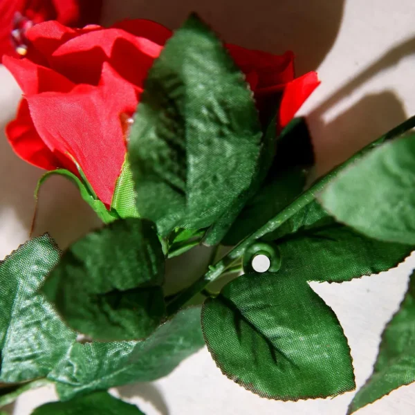 Girlanden & Ranken | Kunstblumen^DecoWoerner Künstliche Rosen-Girlande ,180 Cm rot