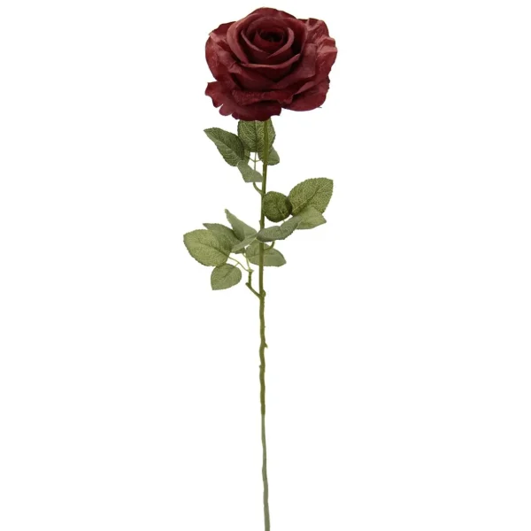 Themen-Deko | Kunstblumen^DecoWoerner Künstliche e Rose, 68 Cm rot