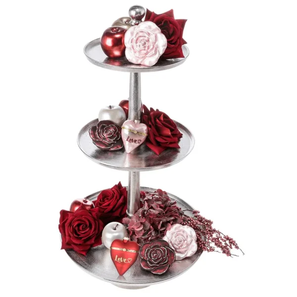 Themen-Deko | Kunstblumen^DecoWoerner Künstliche e Rose, 68 Cm rot