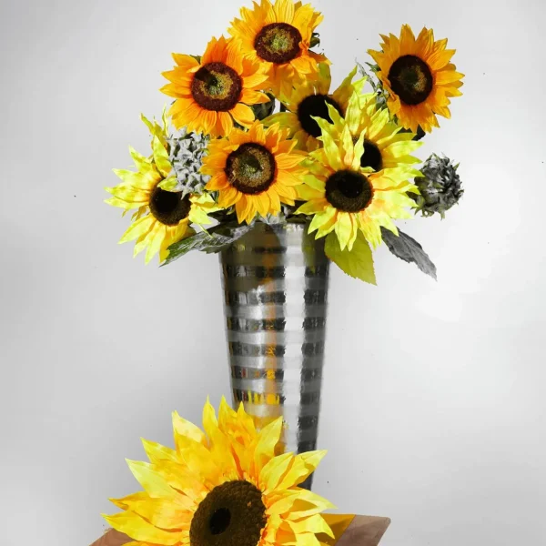 Herbstdeko | Kunstblumen^DecoWoerner Künstliche Sonnenblume, 85 Cm gelb