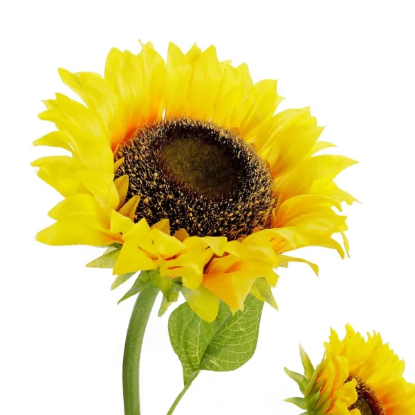 Kunstblumen^DecoWoerner Künstliche Sonnenblume Mit 3 Blüten, 87 Cm gelb