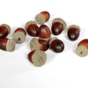 Streudeko | Obst & Früchte^DecoWoerner Künstliche Streu-Eicheln 3 Cm braun