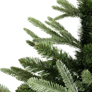 Tischbäume & Tannenzweige | Künstliche Weihnachtsbäume^DecoWoerner Künstliche Tanne Im Holzwürfel grün
