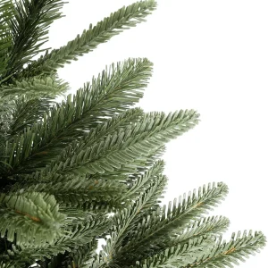 Tischbäume & Tannenzweige | Künstliche Weihnachtsbäume^DecoWoerner Künstliche Tanne Im Holzwürfel grün