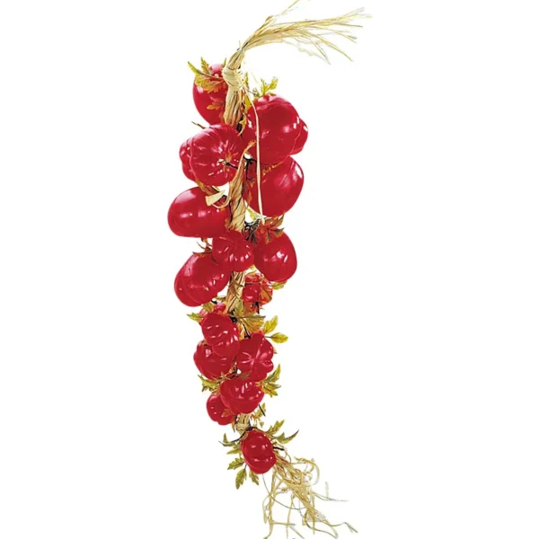 Gemüse & Kräuter^DecoWoerner Künstliche Tomaten-Ranke 50 Cm rot