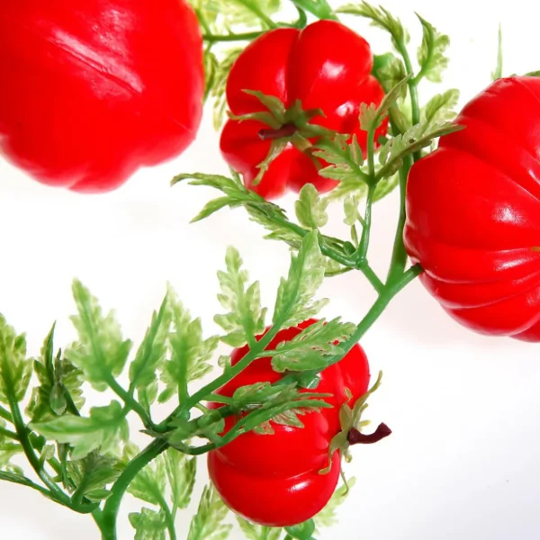 Girlanden & Ranken | Gemüse & Kräuter^DecoWoerner Künstliche Tomaten-Ranke 200 Cm rot