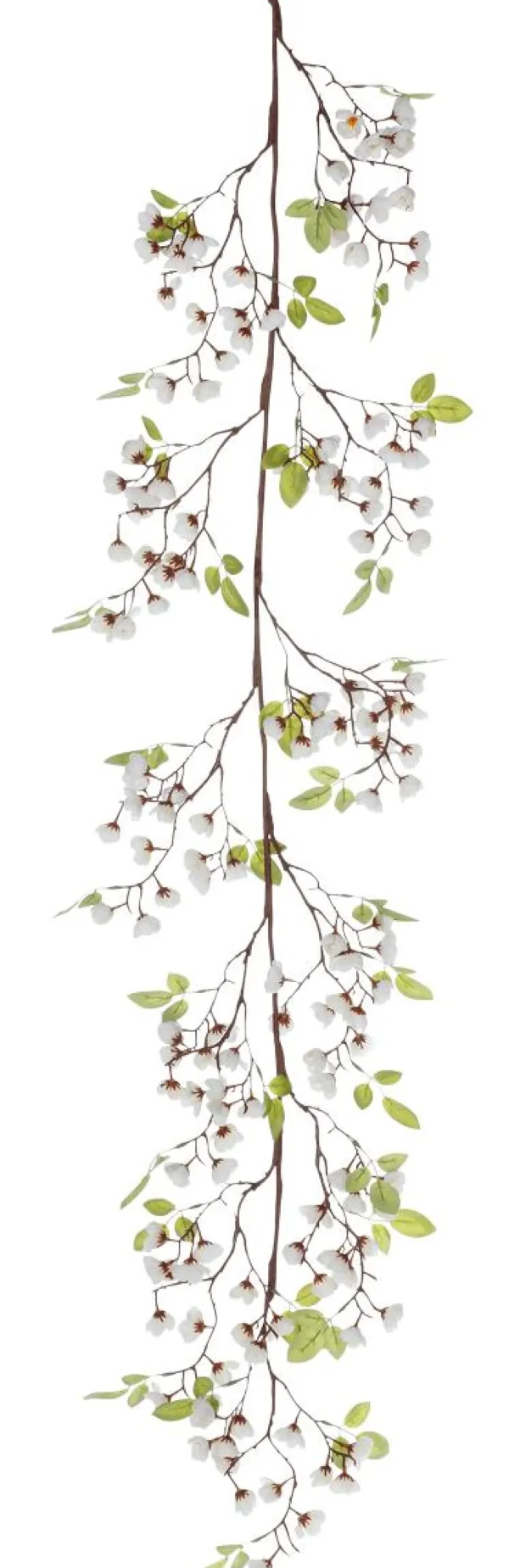 Frühlingsdeko | Girlanden & Ranken^DecoWoerner Künstliche e Kirschblüten-Girlande 140 Cm weiß