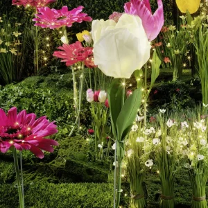 Frühlingsdeko | Kunstblumen^DecoWoerner Künstliche XXL Tulpe, 140 Cm, weiß