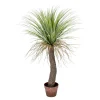 Zimmerpflanzen^DecoWoerner Künstliche Yucca Palme "wild" Im Topf 110 Cm grün