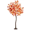 Kunstbäume^DecoWoerner Künstlicher Ahornbaum 200 Cm orange