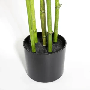 Grünpflanzen | Zimmerpflanzen^DecoWoerner Künstlicher Bambusbaum Im Topf grün
