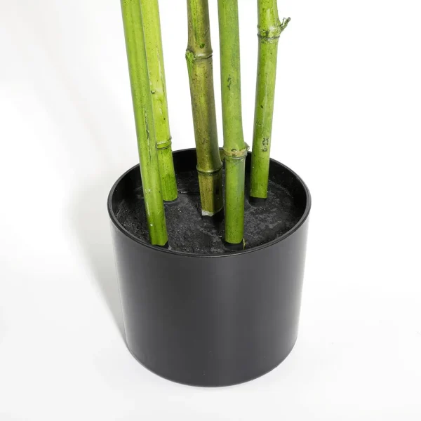 Grünpflanzen | Zimmerpflanzen^DecoWoerner Künstlicher Bambusbaum Im Topf grün