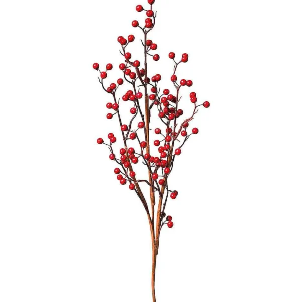 Herbstdeko | Äste & Zweige^DecoWoerner Künstlicher Beerenzweig, 70 Cm rot