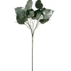 Herbstdeko^DecoWoerner Künstlicher Blätterzweig 60 Cm grün