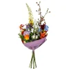 Blumensträuße & Blumenkränze^DecoWoerner Künstlicher Blumen-Mix-Blumenstrauß Orange Blau Weiß 104 Cm mehrfarbig