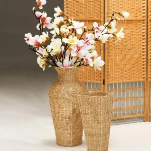 Frühlingsdeko | Äste & Zweige^DecoWoerner Künstlicher Edel-Magnolienzweig, Weiß/rosa, 100 Cm mehrfarbig