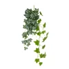 Hängepflanzen^DecoWoerner Künstlicher Efeuhänger - Weiß 85 Cm grün