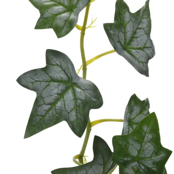 Hängepflanzen^DecoWoerner Künstlicher Efeuhänger - Weiß 85 Cm grün