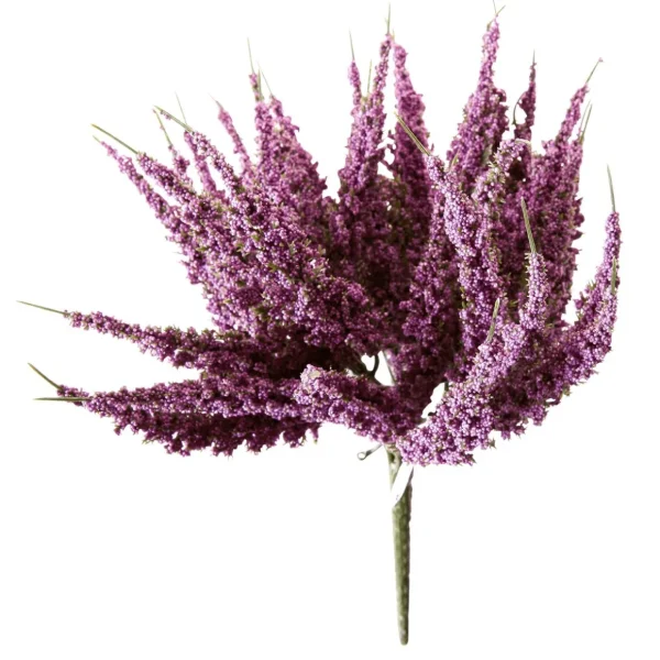 Herbstdeko | Kunstblumen^DecoWoerner Künstlicher Erikabusch Heidekraut, 30 Cm violett