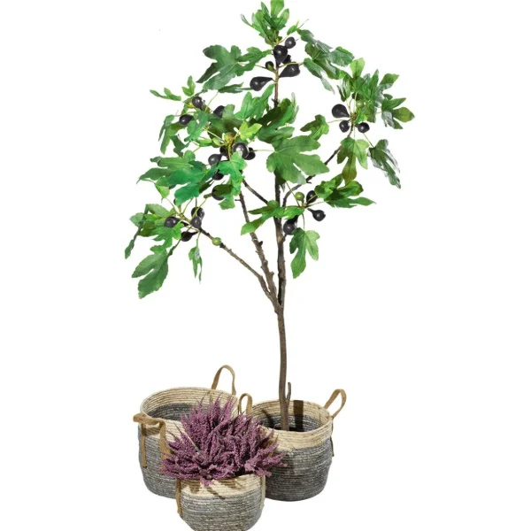 Herbstdeko | Kunstblumen^DecoWoerner Künstlicher Erikabusch Heidekraut, 30 Cm violett