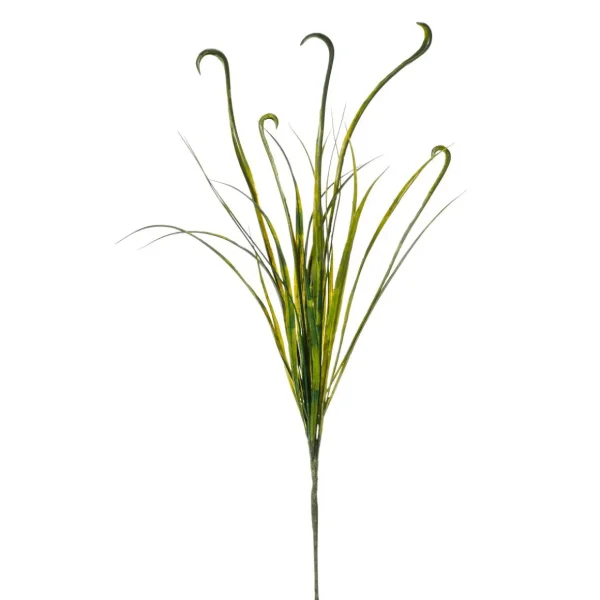 Dekogras^DecoWoerner Künstlicher Graszweigbusch 90 Cm grün