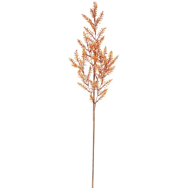 Äste & Zweige^DecoWoerner Künstlicher Herbstzweig Astilbe 89 Cm orange